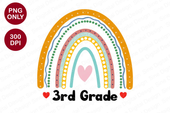 Back to School 3rd Grade Sublimation: Strategic Design Assets for Creators and Educators