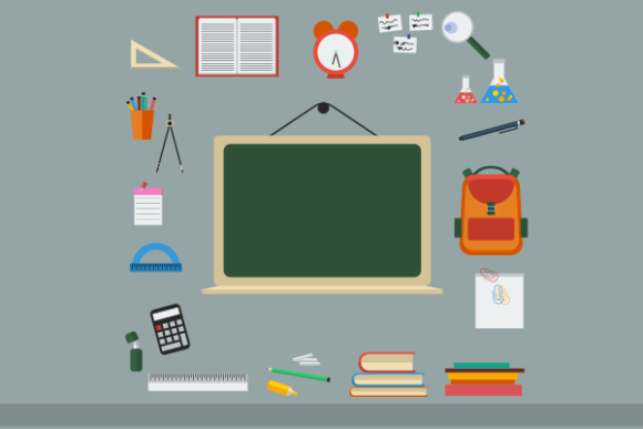 Back to School Equipment Icons Set: A Strategic Design Asset for Education-Focused Projects