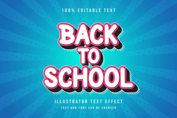 Back to School Text Effect: Design Smarter, Not Harder