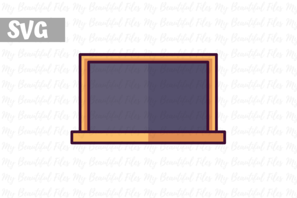 Blackboard Back to School: Digital SVG Icon Set for Creators