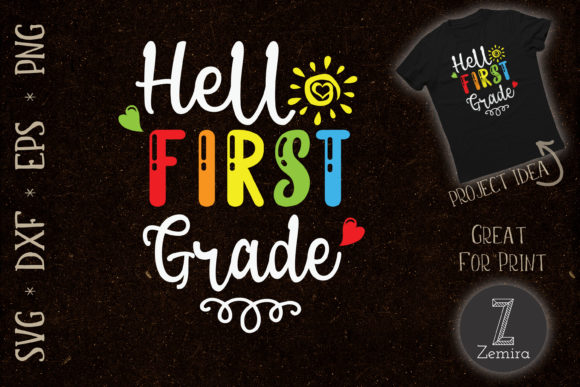 Hello First Grade Back to School: Why This Versatile Design Bundle Is a Must-Have for the Season