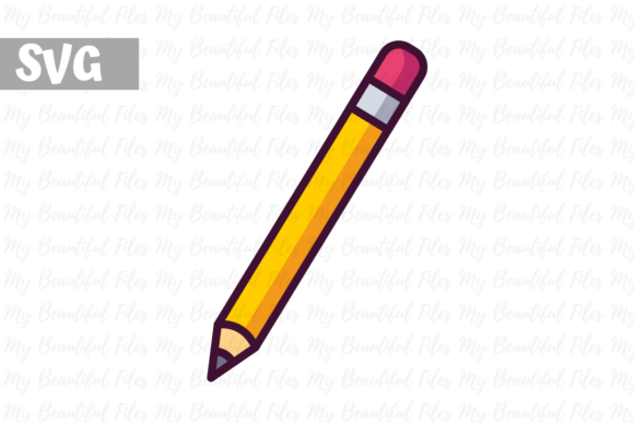 Pencil – Back to School: A Versatile Digital Icon for Creators and Entrepreneurs